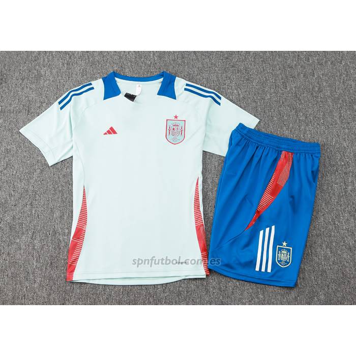 Chandal del Espana Manga Corta 2024-2025 Azul - Pantalon Corto
